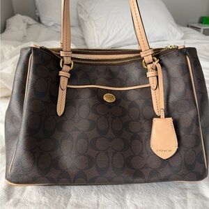 Coach Leather Tote
